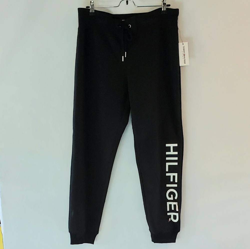 NWT Tommy Hilfiger Sport Black Sweatpants